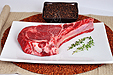 Rib Steak Black Angus (Bone-in) (1" THICK) (18-20 oz.)(15.09/lb.)