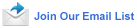 join our email list