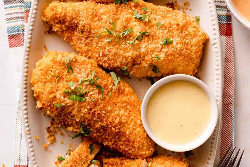 Kosher Fried Chicken Breasts Fried Chicken Breasts, Breaded, 2x 6oz