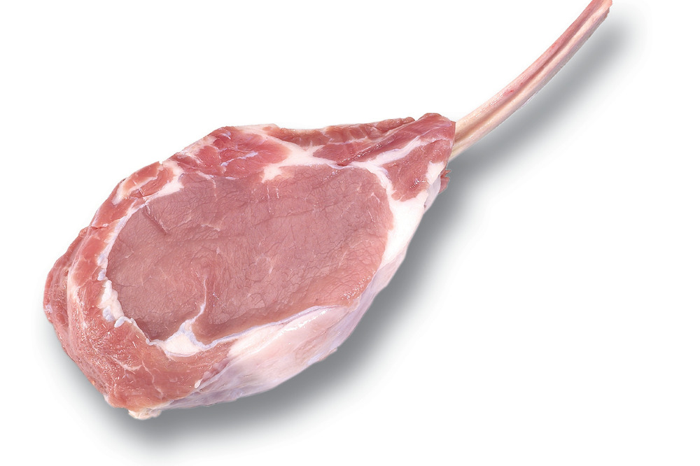 Kosher Veal Chops, First Cut 1 inch Thick, Beautifully Trimmed Veal