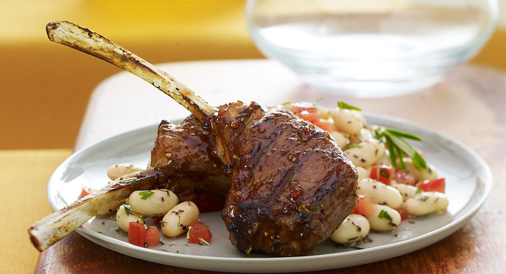 Kosher Lamb First Cut Chops, Beautifully Trimmed First Cut Lamb Chops