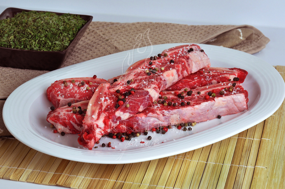 Kosher Flanken, Trimmed, Bonein, American Angus Best known for using