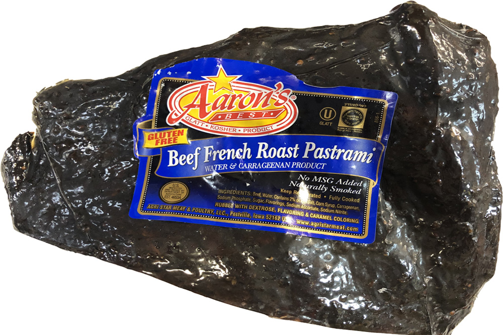 Kosher French Roast Pastrami, 46 lb., American Angus French Roast Pastrami, 46 lb., FULLY