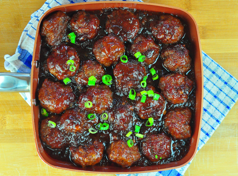 Kosher Goldie's Meatballs in a Rich Cranberry Sauce Goldie's Famous