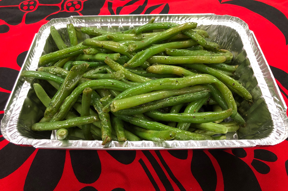 Green Beans, Fully Cooked Green Beans, Blanched and Fully Cooked, NO MSG, 16 oz., Packed in an