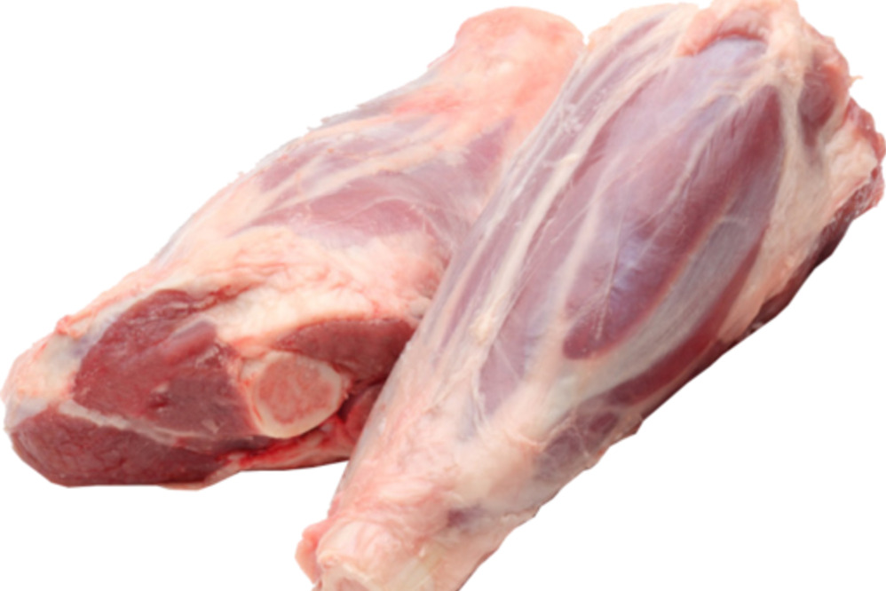 Kosher Lamb Shank, Bonein Lamb Shank Bonein (2 x 20 oz), Uncooked