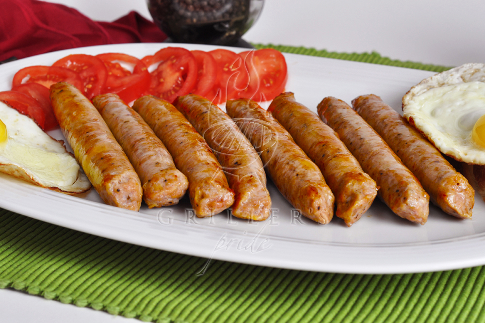 Kosher Grillers Pride Gourmet Turkey Breakfast Sausage, NO Nitrates, NO