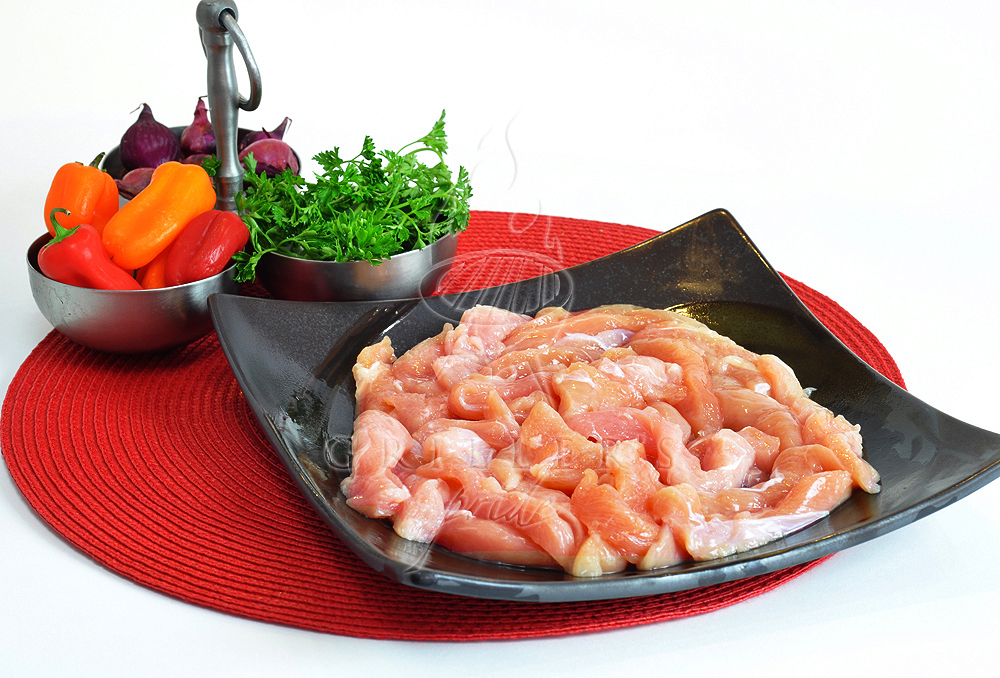 Kosher Chicken Breast Strips Chicken Breast Strips, 16 oz., Uncooked