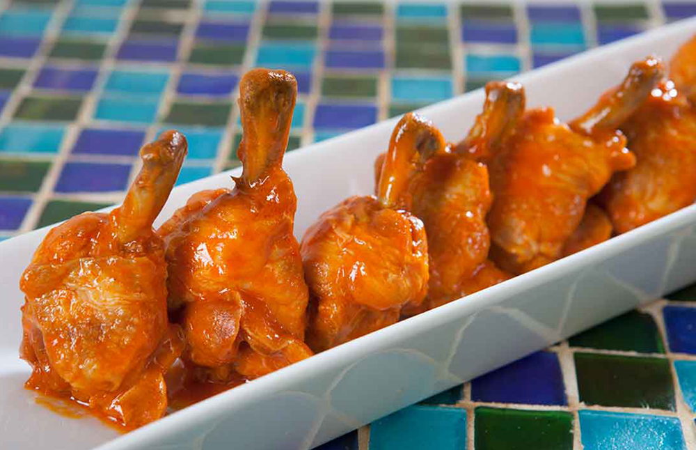 Kosher Marinated Chicken Wing Drumettes, Lemon and Herb Marinated