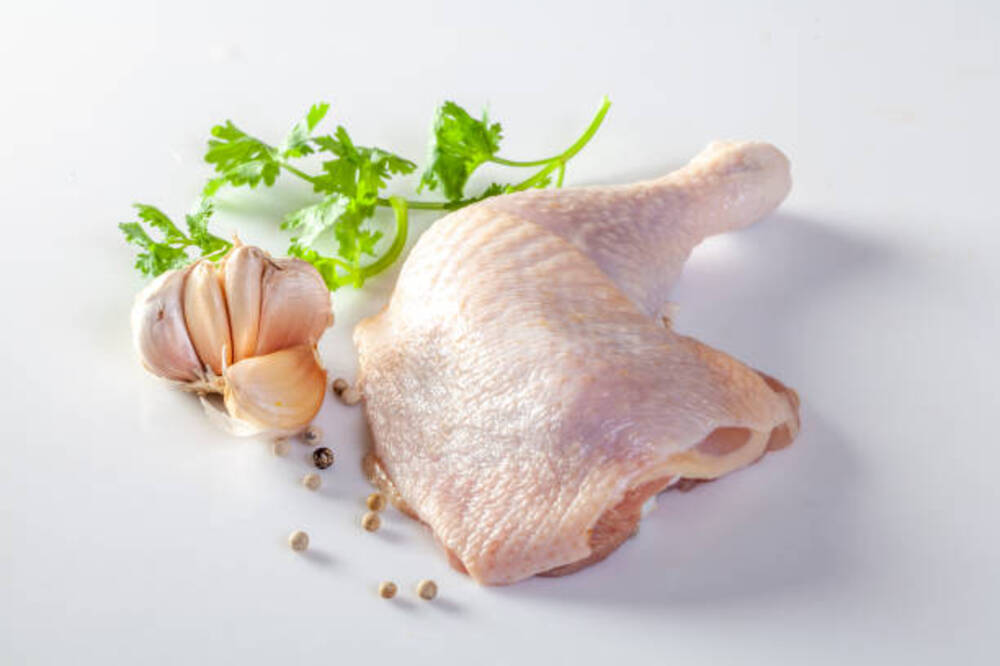 Kosher Chicken Leg Quarters, BONEIN, SKINON, ANTIBIOTICFREE, HORMONE