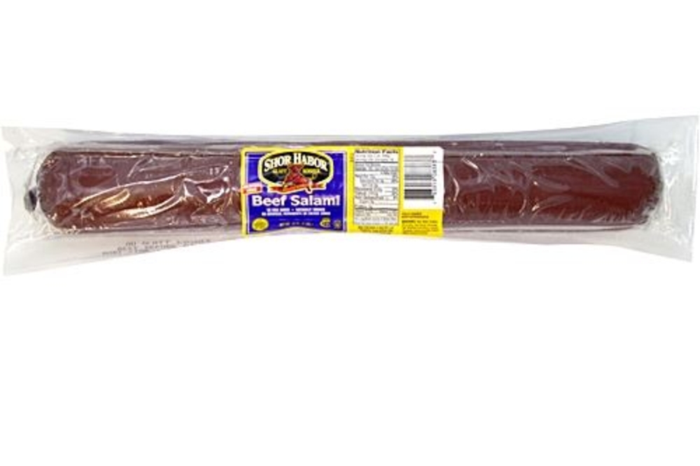 Kosher Large Salami Chub with String for Dry Hanging Salami Chub with String for Dry Hanging